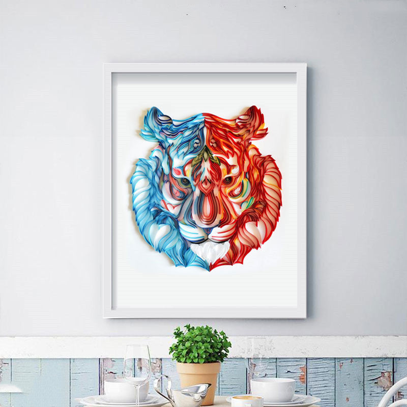 DIY Quilling Paper Art Kit – Home Decoration Craft Set