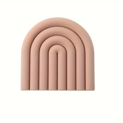 Cloud-Shaped Silicone Coasters – Multi-Color Heat-Resistant Non-Slip Kitchen Trivets & Table Mats