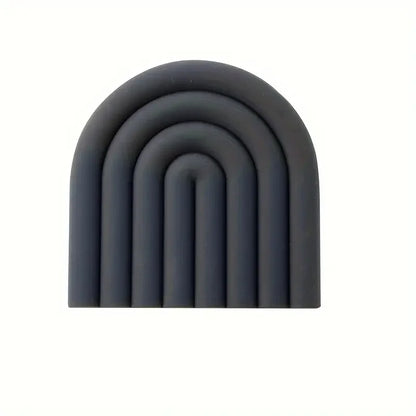 Cloud-Shaped Silicone Coasters – Multi-Color Heat-Resistant Non-Slip Kitchen Trivets & Table Mats
