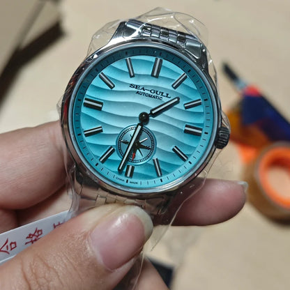 Seagull 6180 Natural Series Automatic Mechanical Watch – 39.5mm Sapphire, Stainless Steel