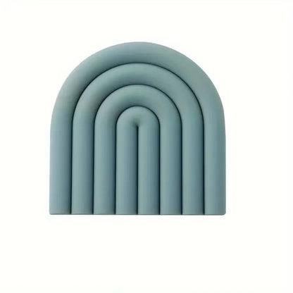 Cloud-Shaped Silicone Coasters – Multi-Color Heat-Resistant Non-Slip Kitchen Trivets & Table Mats