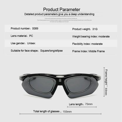 Cycling Sports Sunglasses – UV400 Road & Mountain Bike Eyewear Unisex