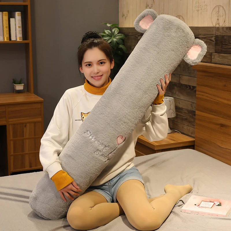 Cute Cartoon Long Plush Boyfriend Pillow – Soft Sleeping Cushion for Sofa & Bed | 100, 130 & 160cm