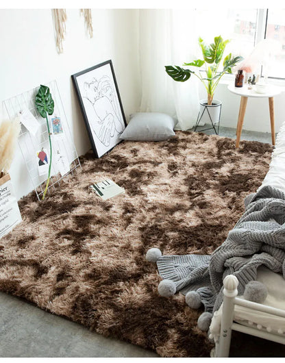 Fluffy Large Carpet Living Room Plush Lounge Rug in The Bedroom Floor Mat Soft Velvet Carpets For Children Kids Decoration  ﻿ - BeeTrendyShop.COM