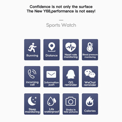 Children's Smart Digital Watch With Connected Watch Child Step Count Heart Rate Monitoring Bluetooth Wirstwatch for Men Women - BeeTrendyShop.COM