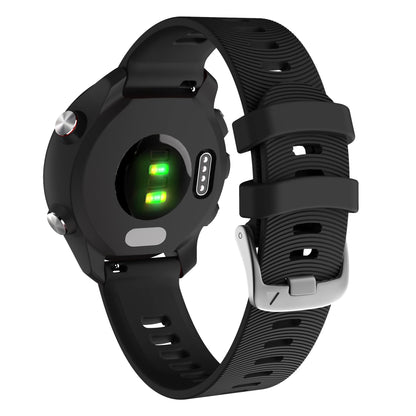 Quick Release Silicone Sport Strap for Garmin Forerunner 55 / 158 / 245 / 645 / Venu – 20mm Watchband