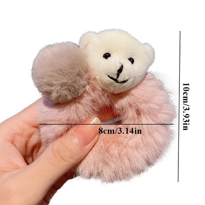 Korean Bear Scrunchies - BeeTrendyShop.COM