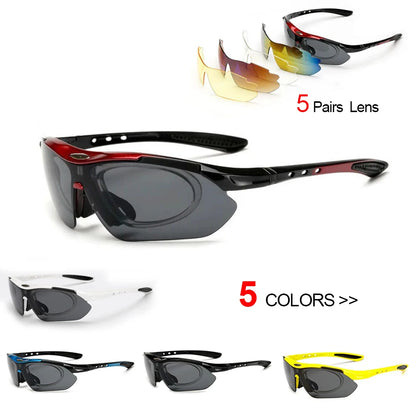 Cycling Sports Sunglasses – UV400 Road & Mountain Bike Eyewear Unisex