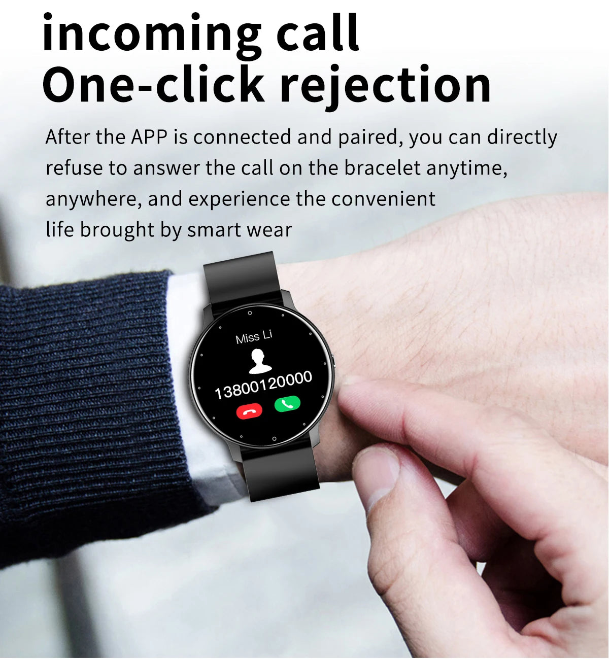 LIGE Smart Watch Women Men Lady Gift Sport Fitness Watches Heart Rate Monitor Waterproof Smartwatch For Xiaomi Android IOS