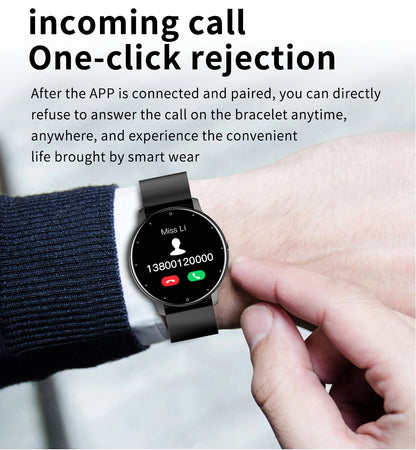 LIGE Sport Smartwatch for Men & Women – Heart Rate Monitor, Waterproof Fitness Tracker