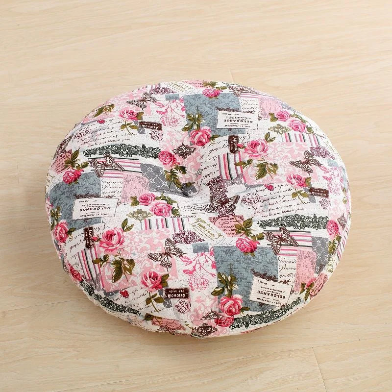 Round Floor Cushion 40–70cm – Thickened Japanese Tatami Futon for Yoga, Meditation & Bay Window