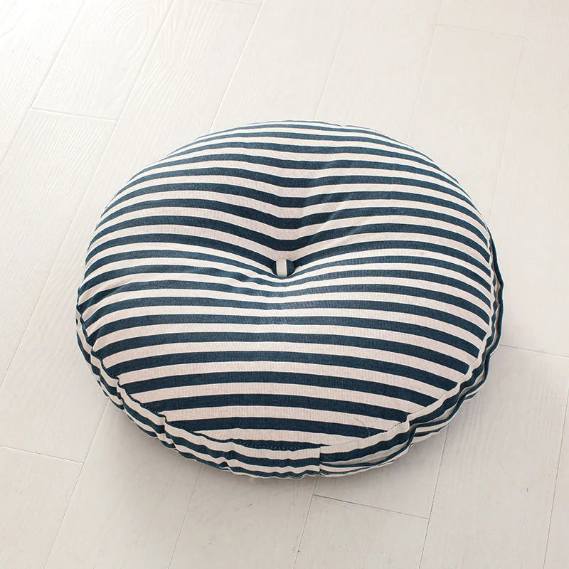 Round Floor Cushion 40–70cm – Thickened Japanese Tatami Futon for Yoga, Meditation & Bay Window