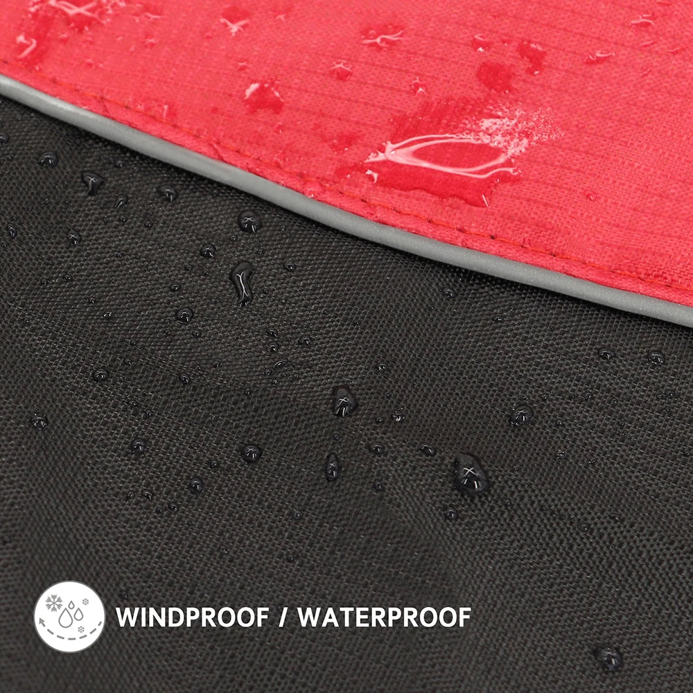 Waterproof Reflective Dog Jacket for Large Breeds (XL-6XL) - Warm Winter Raincoat