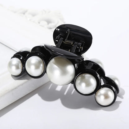 Rhinestone Crystal Hair Claw Clip – Big Sparkle Barrette for Women & Girls