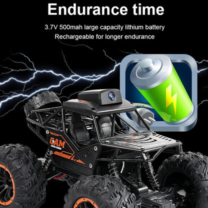 RC Car With HD Camera FPV WiFi 1:18 – 2.4G SUV Remote Control Stunt Car