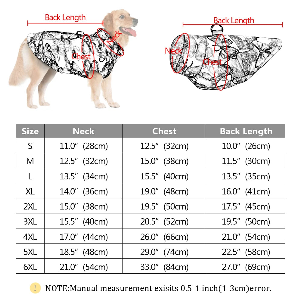 Waterproof Winter Dog Jacket for French Bulldogs & All Sizes - BeeTrendyShop.COM