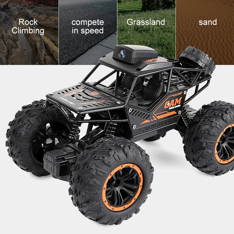 RC Car With HD Camera FPV WiFi 1:18 – 2.4G SUV Remote Control Stunt Car