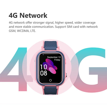LT21 4G Kids Smartwatch – GPS, WiFi, Video Call, SOS, IP67 Waterproof, Camera & Location Tracker