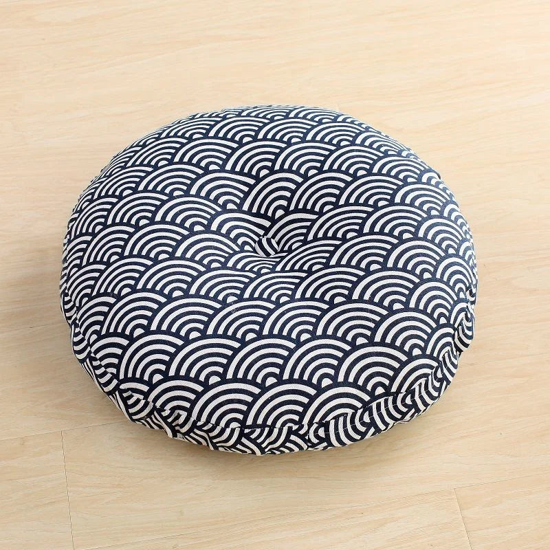 Round Floor Cushion 40–70cm – Thickened Japanese Tatami Futon for Yoga, Meditation & Bay Window
