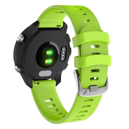 Quick Release Silicone Sport Strap for Garmin Forerunner 55 / 158 / 245 / 645 / Venu – 20mm Watchband