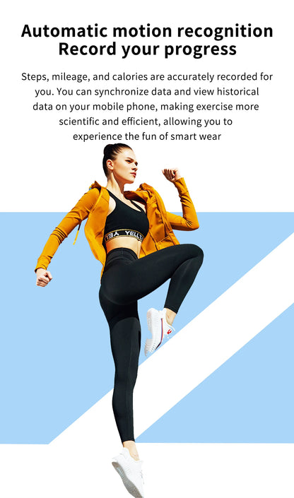 LIGE Sport Smartwatch for Men & Women – Heart Rate Monitor, Waterproof Fitness Tracker