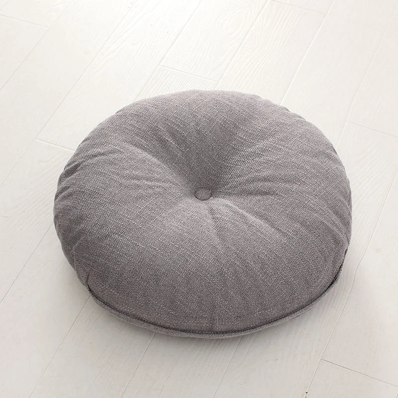 Round Floor Cushion 40–70cm – Thickened Japanese Tatami Futon for Yoga, Meditation & Bay Window