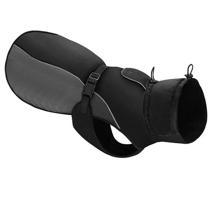 Waterproof Reflective Dog Jacket for Large Breeds (XL-6XL) - Warm Winter Raincoat - BeeTrendyShop.COM