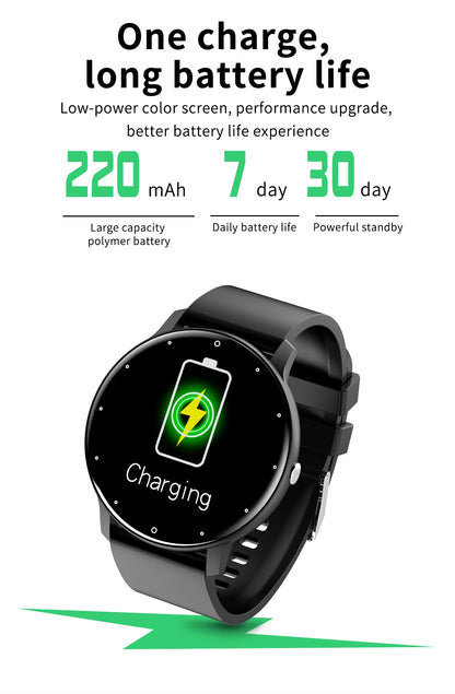 LIGE Sport Smartwatch for Men & Women – Heart Rate Monitor, Waterproof Fitness Tracker