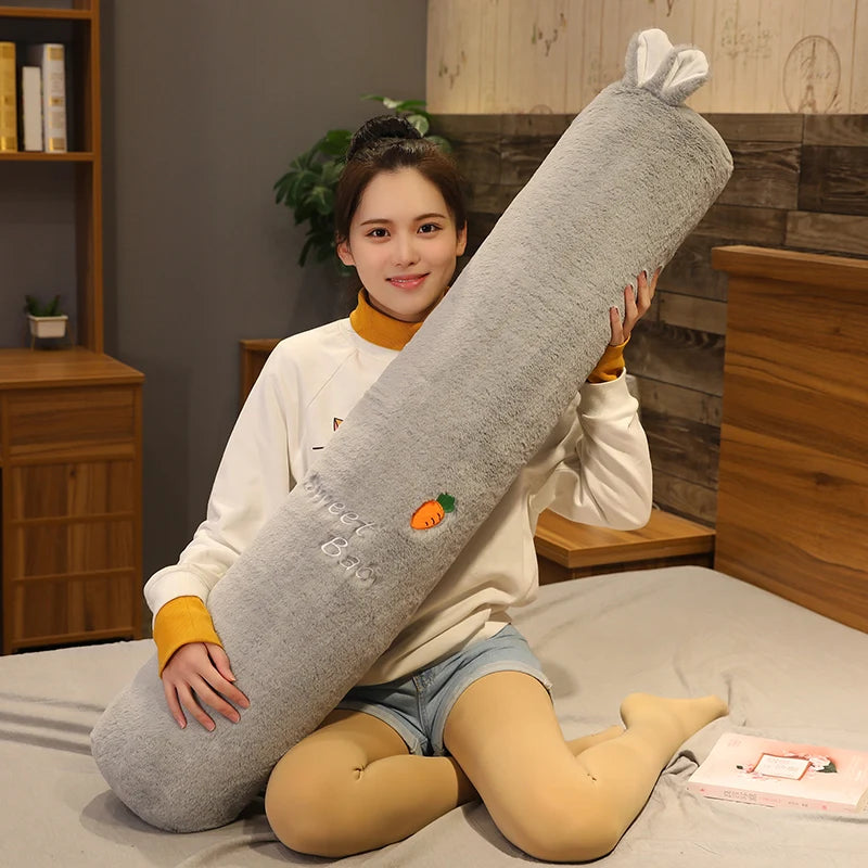 Cute Cartoon Long Plush Boyfriend Pillow – Soft Sleeping Cushion for Sofa & Bed | 100, 130 & 160cm