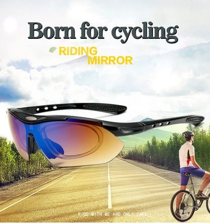Cycling Sports Sunglasses – UV400 Road & Mountain Bike Eyewear Unisex