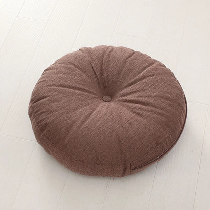 Round Floor Cushion 40–70cm – Thickened Japanese Tatami Futon for Yoga, Meditation & Bay Window