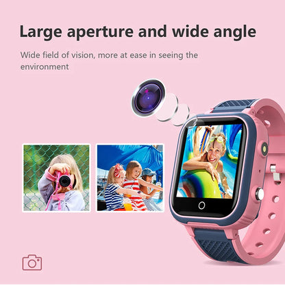 LT21 4G Kids Smartwatch – GPS, WiFi, Video Call, SOS, IP67 Waterproof, Camera & Location Tracker