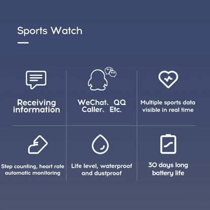 Children's Smart Digital Watch With Connected Watch Child Step Count Heart Rate Monitoring Bluetooth Wirstwatch for Men Women - BeeTrendyShop.COM