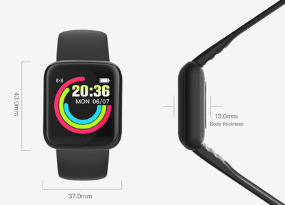 Children's Smart Digital Watch With Connected Watch Child Step Count Heart Rate Monitoring Bluetooth Wirstwatch for Men Women - BeeTrendyShop.COM