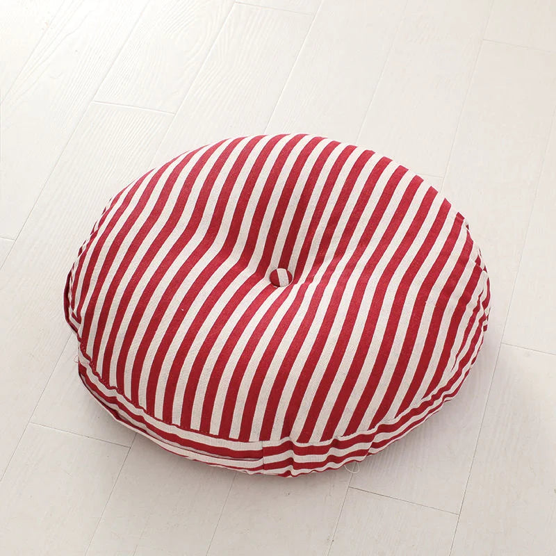 Round Floor Cushion 40–70cm – Thickened Japanese Tatami Futon for Yoga, Meditation & Bay Window