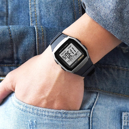 Men Digital Sports Watches, LED Display Timer 12/24 hours Digital Electronic Wristwatch Waterproof Clock - BeeTrendyShop.COM