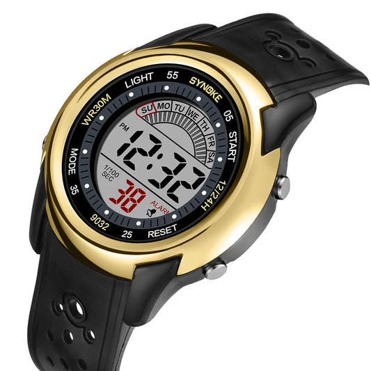 Children's Digital Watches Student Electronic Clock Men Simple Multi-Function Luminous Waterproof Kids Sport Watch For Boys Girl