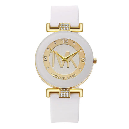 Womens Wristwatch Fashion Men Diamond Quartz Watches Silicone Luxury TVK Brand Relojes Digitales Femme Watch For Women Bracelet - BeeTrendyShop.COM
