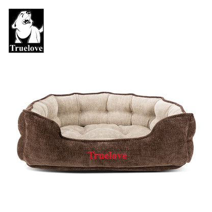 Truelove Plush Round Pet Bed - All-Season Mat for Indoor/Outdoor Cats & Dogs - BeeTrendyShop.COM