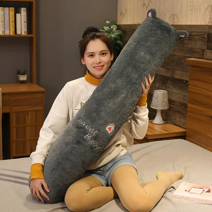 Cute Cartoon Long Plush Boyfriend Pillow – Soft Sleeping Cushion for Sofa & Bed | 100, 130 & 160cm