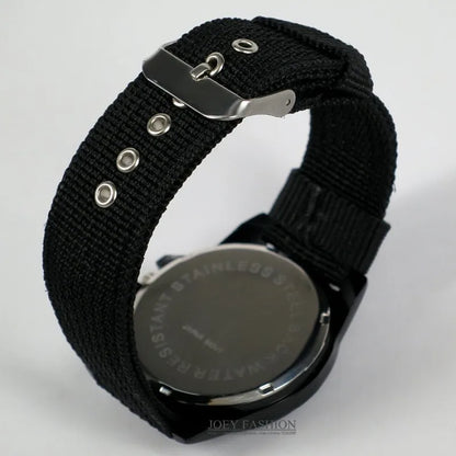 Watches Men Top Brand Luxury Casual Military Quartz Sport Wristwatch Soft Nylon Band Male Clock Watch relogio masculino - BeeTrendyShop.COM