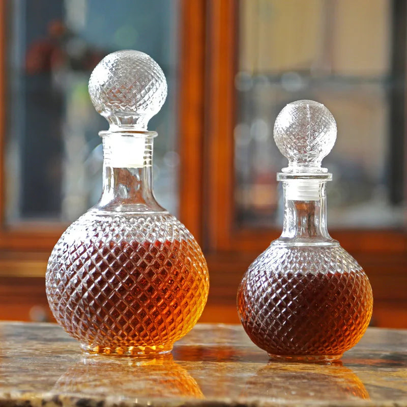 Ball Wine Decanter – Creative Crystal Glass Carafe 250ml–1000ml