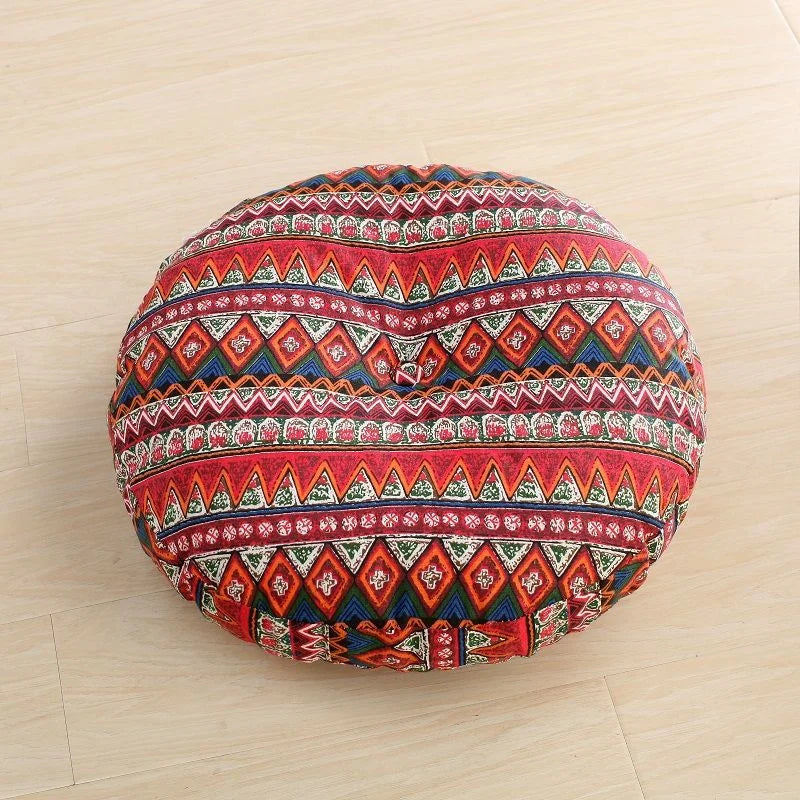 Round Floor Cushion 40–70cm – Thickened Japanese Tatami Futon for Yoga, Meditation & Bay Window