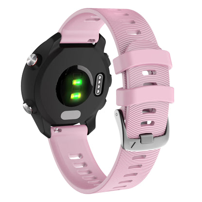 Quick Release Silicone Sport Strap for Garmin Forerunner 55 / 158 / 245 / 645 / Venu – 20mm Watchband
