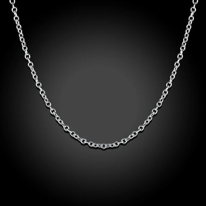 925 Sterling Silver 1mm Snake Chain Necklace – Unisex Fine Jewelry