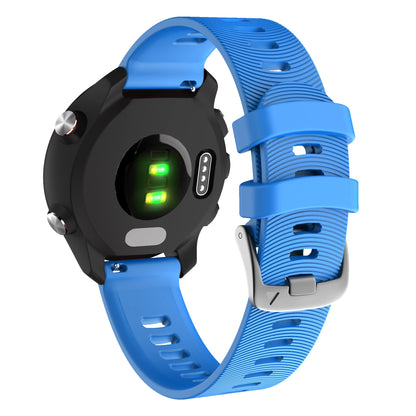 Quick Release Silicone Sport Strap for Garmin Forerunner 55 / 158 / 245 / 645 / Venu – 20mm Watchband