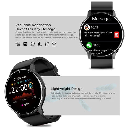 LIGE Sport Smartwatch for Men & Women – Heart Rate Monitor, Waterproof Fitness Tracker