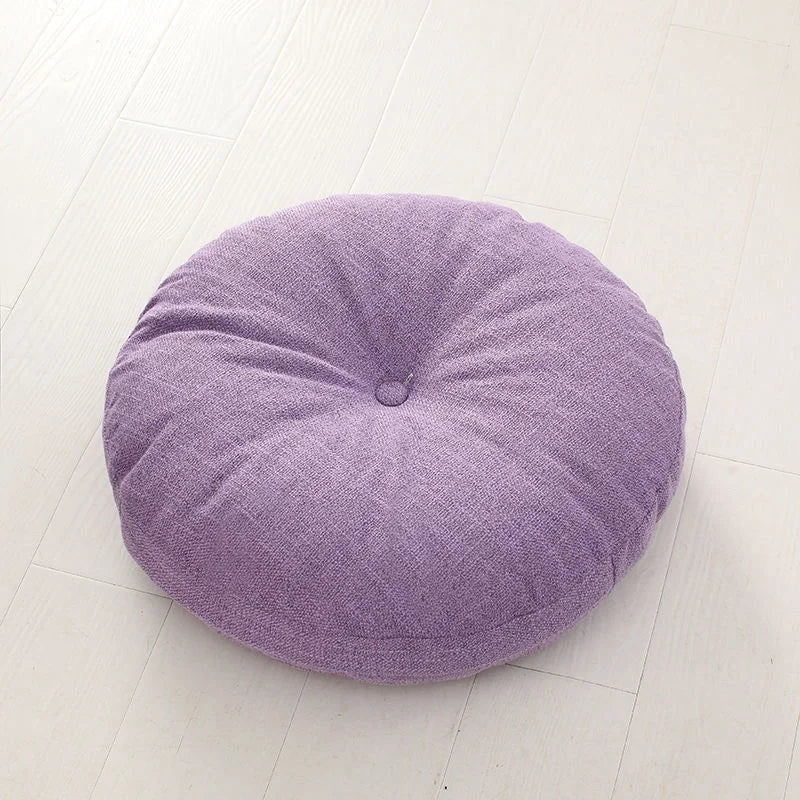 Round Floor Cushion 40–70cm – Thickened Japanese Tatami Futon for Yoga, Meditation & Bay Window