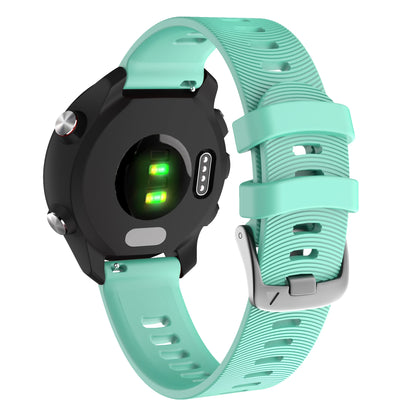 Quick Release Silicone Sport Strap for Garmin Forerunner 55 / 158 / 245 / 645 / Venu – 20mm Watchband