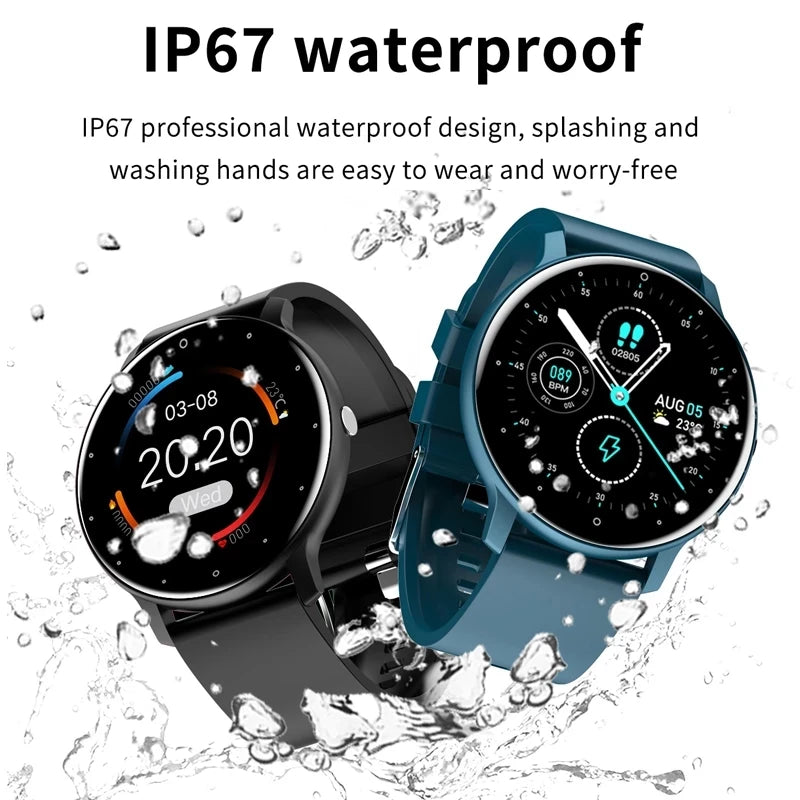 LIGE Smart Watch Women Men Lady Gift Sport Fitness Watches Heart Rate Monitor Waterproof Smartwatch For Xiaomi Android IOS